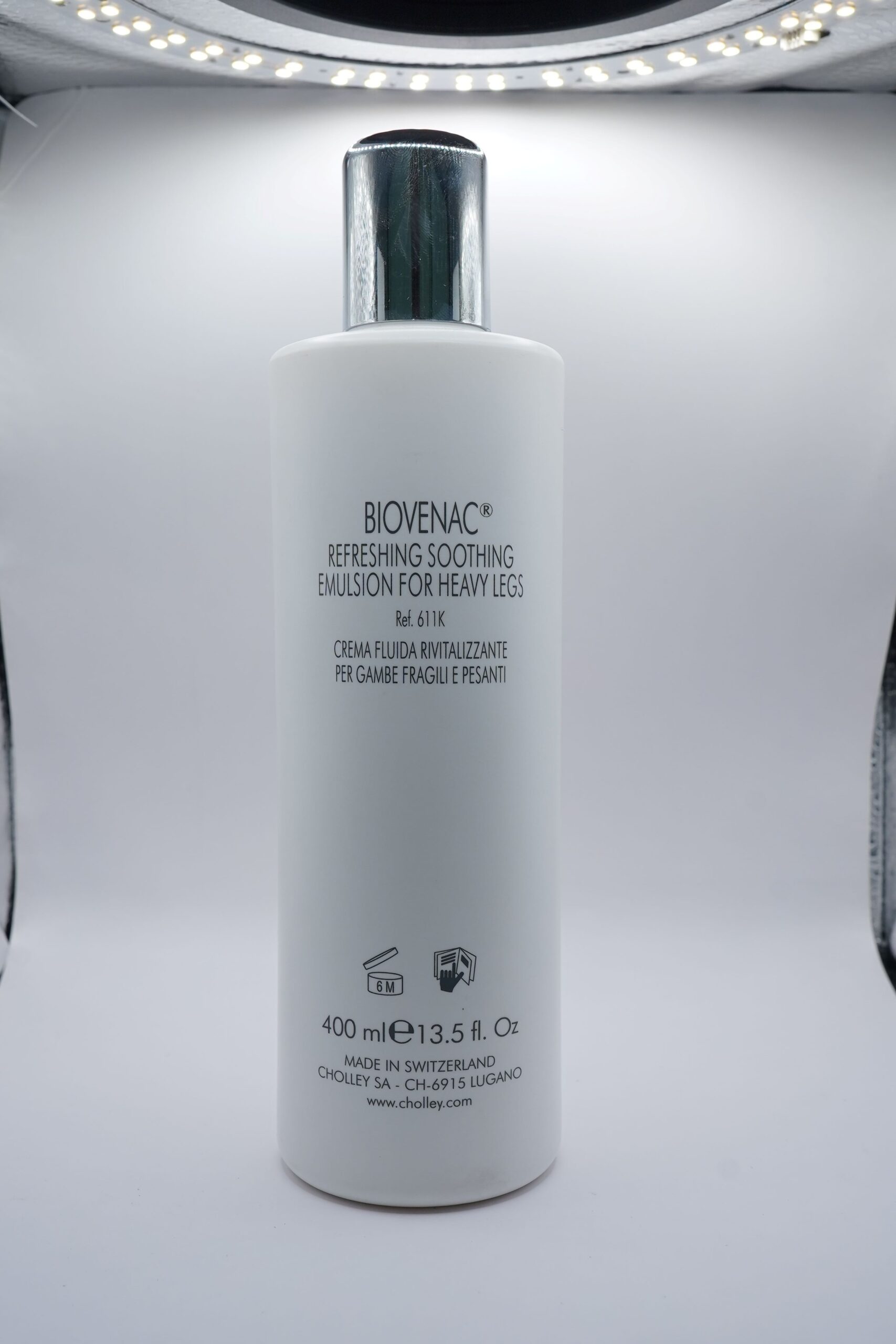 Cholley Biovenac Refreshing soothing Emulsion for Heavy Legs 200 ml: The Swiss Immediate Rescue for Tired, Heavy Legs and Vascular Support