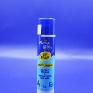 Marine Blue Moisturizing Lip Balm 5 G: Concentrated Care for Silky Soft Lips, Repairs Dryness and Protects Against Cracking with Long-Lasting Marine Hydration