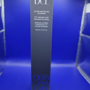 DCL Active mattifying cleanser 125 ML: The Powerful Therapeutic Cleanser to Purify Pores, Eliminate Oily Shine, and Fight Acne-Causing Bacteria