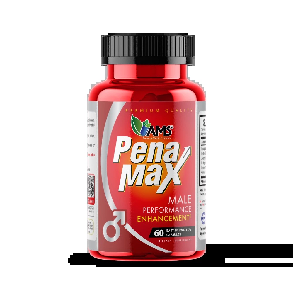 AMS Pena Max 60 capsules: The All-Natural Formula for Enhancing Male Fertility, Reproductive Performance, and Vitality