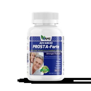 AMS Advanced prosta forte 90 caplets: The Advanced Natural Formula for Prostate Protection, Congestion Relief, and Improved Urinary Function