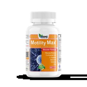 AMS Motlilty Max 60 Capsules: The Targeted Dietary Solution for Boosting Sperm Motility and Enhancing Conception Chances