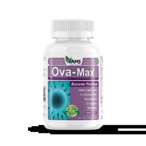 AMS Ova Max 60 capsules: The Comprehensive Formula for Improving Egg Quality, Enhancing Ovarian Health, and Increasing Conception Chances