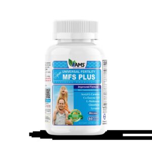 AMS MFS Plus 60 Capsules: The Advanced Formula for Enhancing Male Fertility, Treating Morphology Issues, and Protecting Sperm DNA