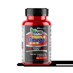 AMS Omega369: The Complete Triple Blend for Heart Health, Mental Clarity, and Skin Beauty