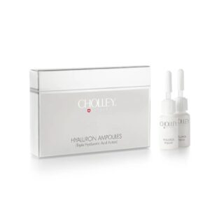 Cholley Hyaluron Ampoules 2 AmpoulesX 5 ML: The Swiss Concentrated Hyaluronic Acid Elixir for Deep Hydration, Skin Lifting, and Plumping Fine Lines
