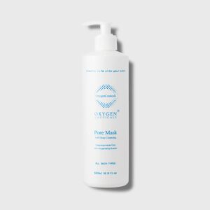 OxygenCeuticals Pore Mask 500 ml: The Professional Economic Pack for Clinics, Offering Deep Cleansing to Remove Oil and Purify Pores with Rich, Refreshing Foam