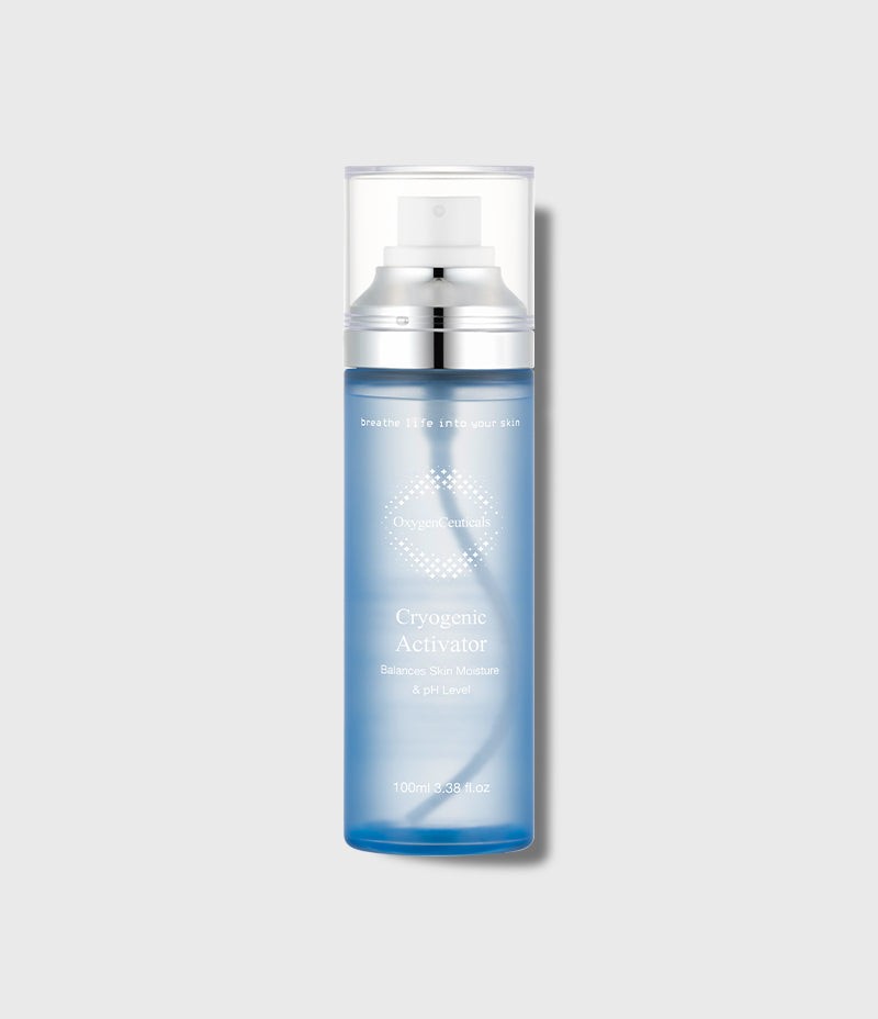 OxygenCeuticals Cryogenic Activator 100 ml: The Dual-Action Cooling Mist, to Soothe Sensitive Skin and Activate Cryogenic Masks for Deep Hydration