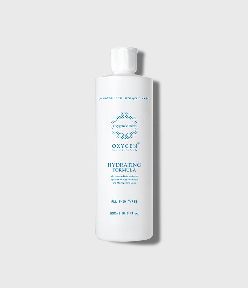 OxygenCeuticals Hydrating formula (solution) 500ml: The Professional Economic Pack for Clinics, Providing Intensive Hydration and Perfect Integration with Devices and Masks