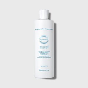 OxygenCeuticals Exfoliant formula (solution) 500 ml: The Professional Solution for Sebum Softening and Gentle Scaling, The First Step for Deep Pore Cleansing in Clinics