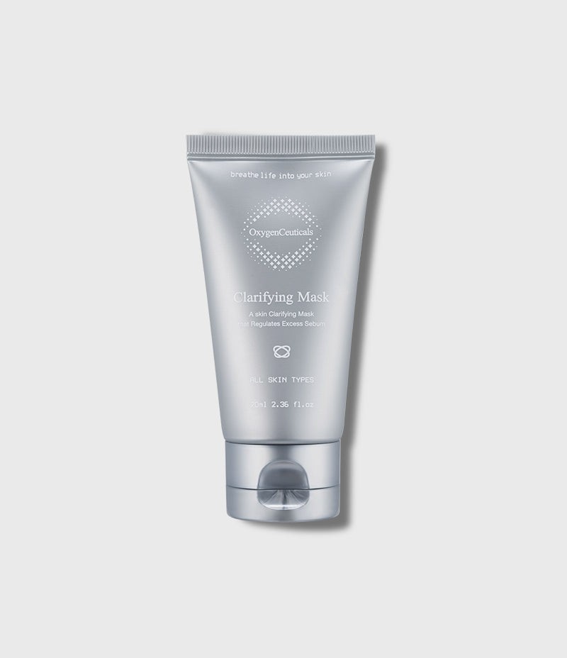 OxygenCeuticals Clarifying Mask 70 ml: The Instant Creamy Mask to Restore Radiance, Brighten Pigmentation, and Soothe Stressed Skin at Home