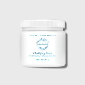 OxygenCeuticals Clarifying Mask 600 ml: The Giant Economic Pack for Clinics, for Instant Skin Brightening and Soothing Redness After Treatments