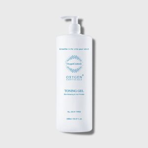 OxygenCeuticals Toning gel 1000 ml: The Professional Economic Pack for Clinics, for Repairing Damaged Skin and Efficiently Soothing Inflammation Post-Procedure