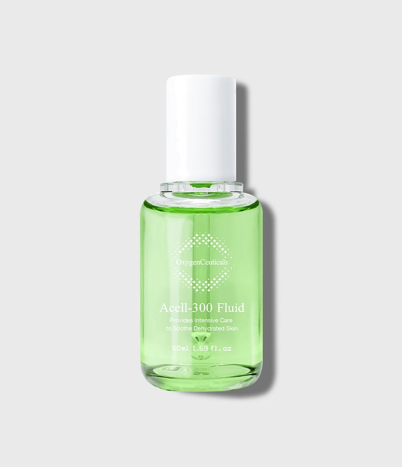 OxygenCeuticals Acell-300 Fluid 50ml: The Lightweight Therapeutic Oil That Mimics Natural Skin Lipids, for Instant Hydration and a Healthy Glow Without Greasiness