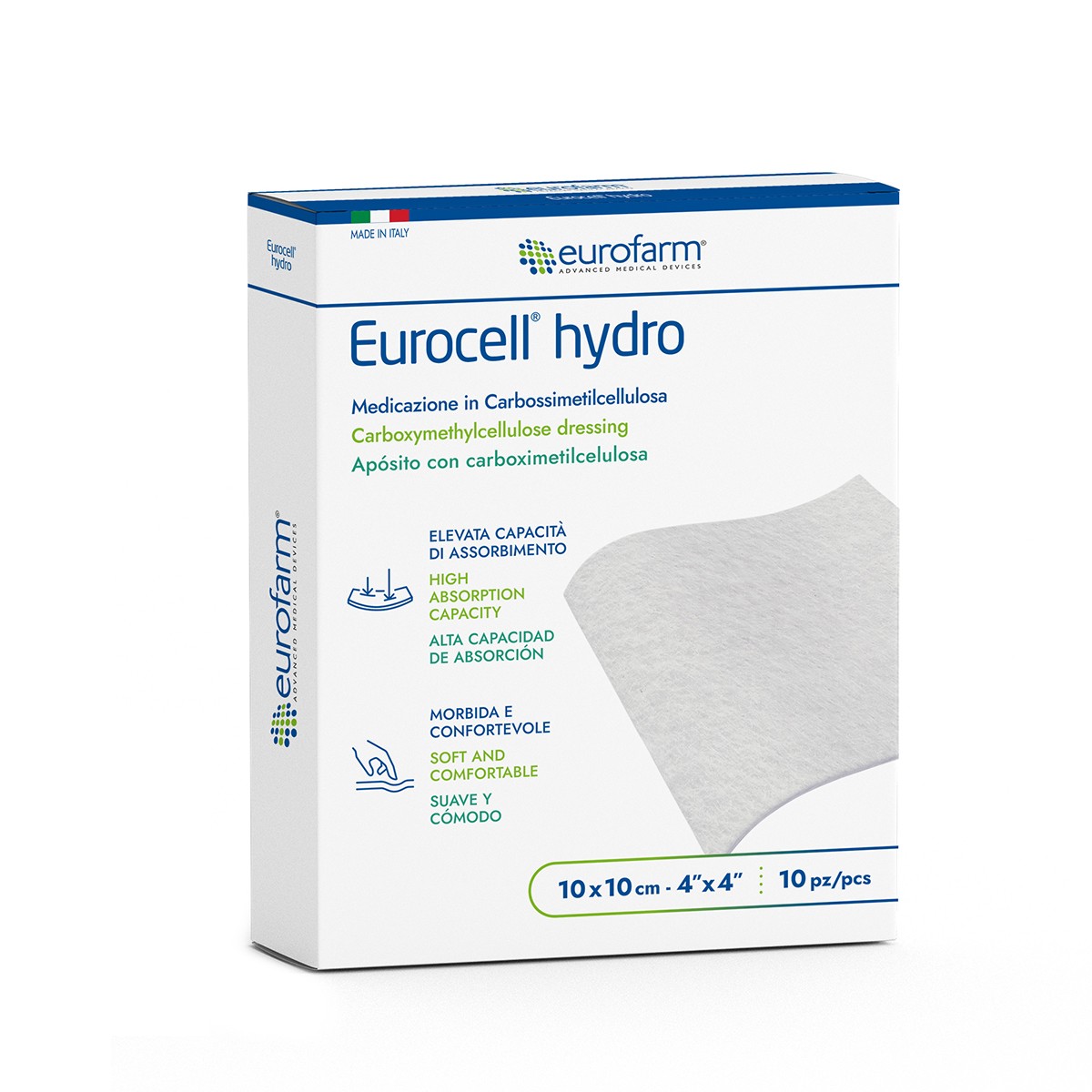 Eurocell Hydro 10x10 cm - 10 pcs/box