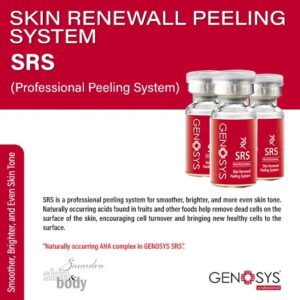 Genosys Skin Renewal Peeling System - SRS 10 Vials x 2 ml : The Gentle Peeling Solution for Resurfacing Skin, Removing Dead Cells, and Prepping for Treatment