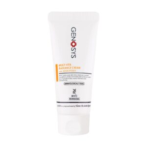 Genosys Multivita Radiance Cream 230 G: The Professional Size Korean Vitamin Cream for Skin Brightening, Tone Unifying, and Instant Vitality