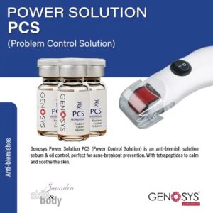 Genosys Power Solution PCS  10 Vials x 2 ml : The Concentrated Mesotherapy Ampoules for Controlling Skin Problems, Treating Acne, and Purifying Pores