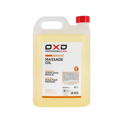 OXD Almond Massage Oil 5L: The Professional's Favorite Classic Massage Oil, Nourishing Skin, Boosting Elasticity, and Offering Massive Economic Savings for Clinics