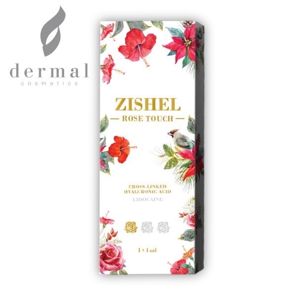 Zishel Rose Touch 1 syringe x 1 ml: The Velvet Touch for Fine Lines, A High-Precision Filler for Smooth Skin and Soft Lips with a 100% Natural Look
